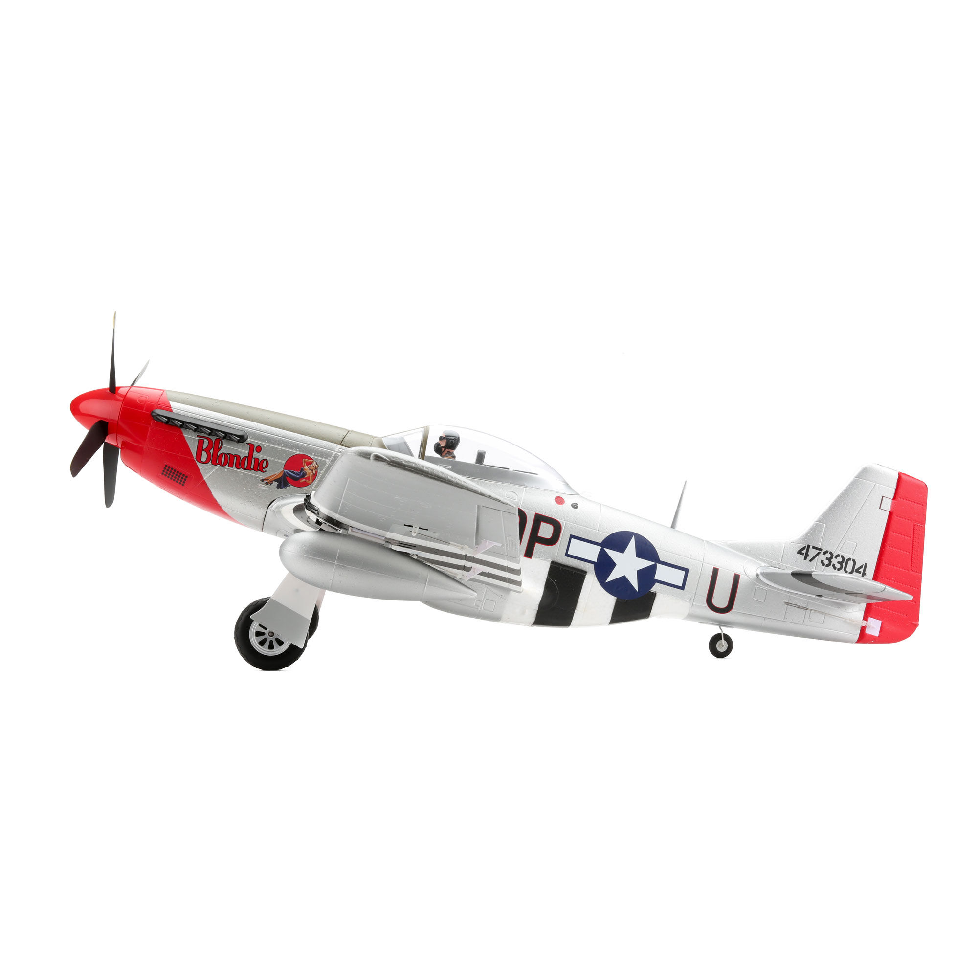 E-flite P-51D Mustang 1.2m BNF Basic 