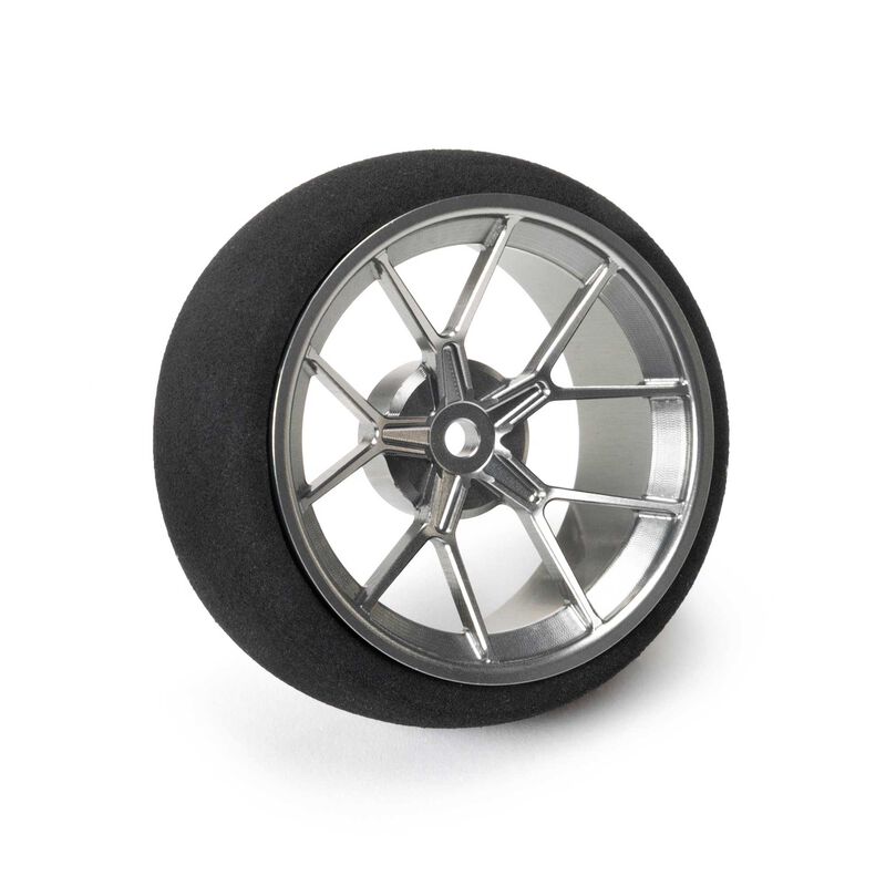 Spektrum Aluminum Wide Wheel, Spoke, Gun Metal Gray Spektrum Aluminum Wide Wheel, Spoke, Gun Metal Gray