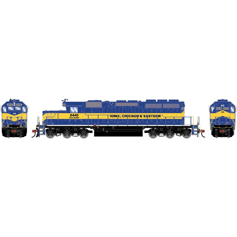 Athearn HO ATH SD40-2 Locomotive, ICE 'City of Jackson' #6440