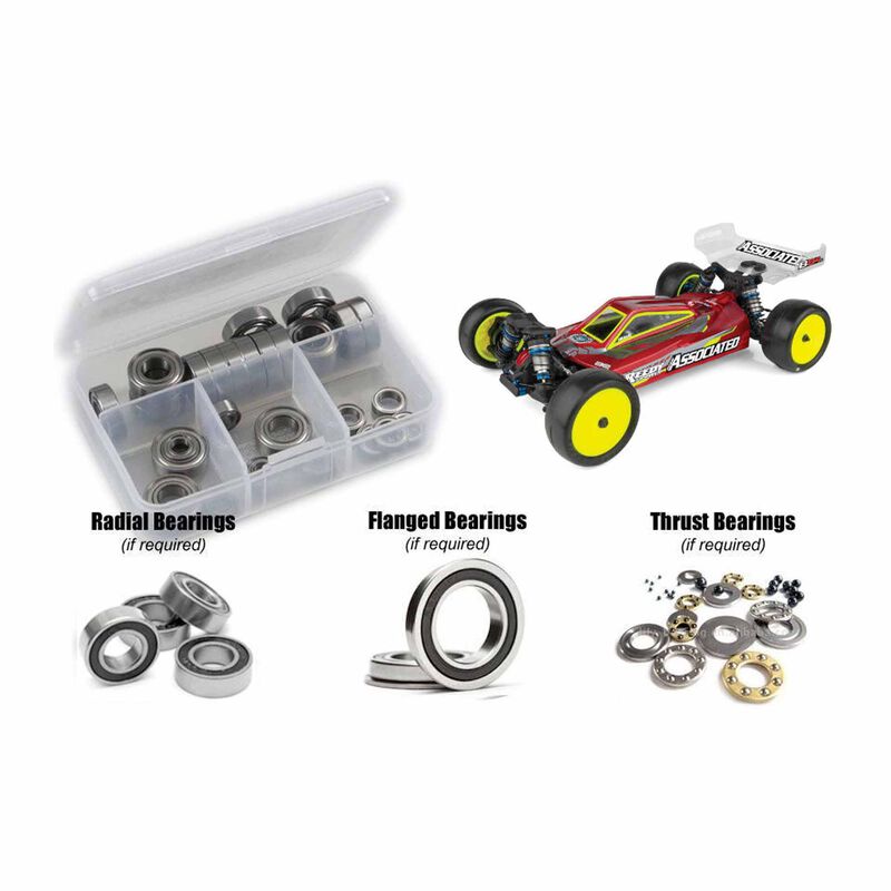 Associated RC10B84D Team 1/10th (#90051) Rubber Shielded Bearing Kit Associated RC10B84D Team 1/10th (#90051) Rubber Shielded Bearing Kit