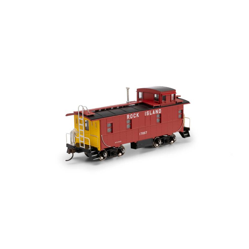 Athearn HO Cupola Caboose, RI #17867