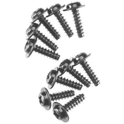 Servo Flange Screw M3x10mm, Black Oxide (10) Servo Flange Screw M3x10mm, Black Oxide (10)
