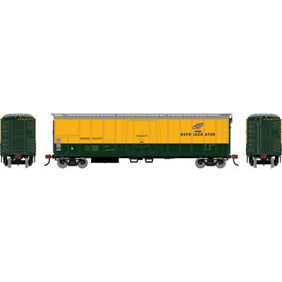 HO RND 50' Exterior Post Mechanical Reefer, NWMX #61097 HO RND 50' Exterior Post Mechanical Reefer, NWMX #61097