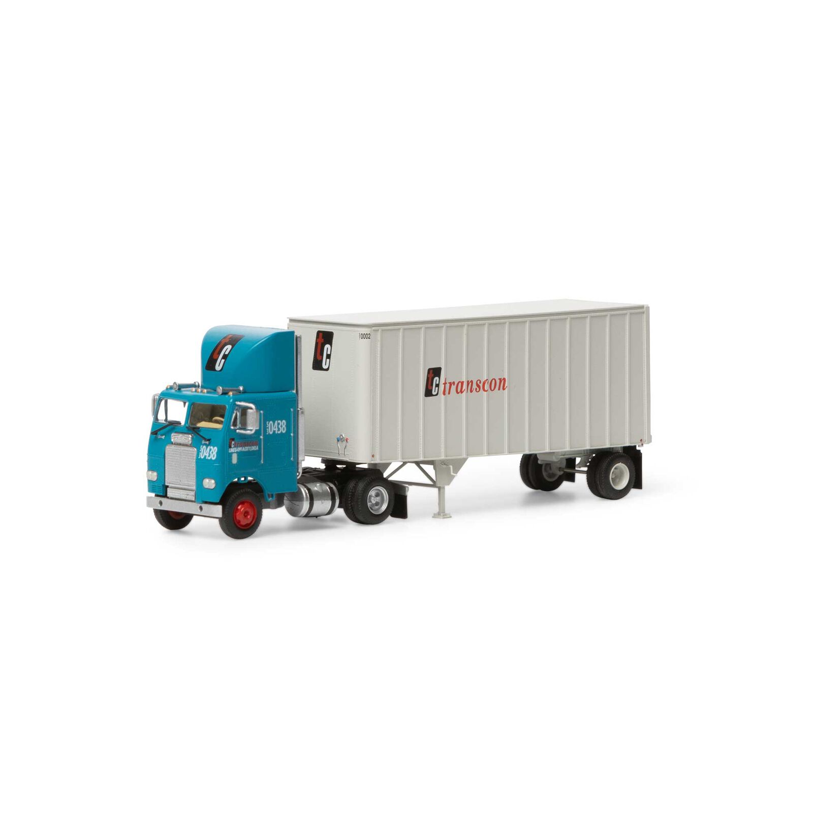 HO RTR FL-2 Axle with 28' Trailer Transcon