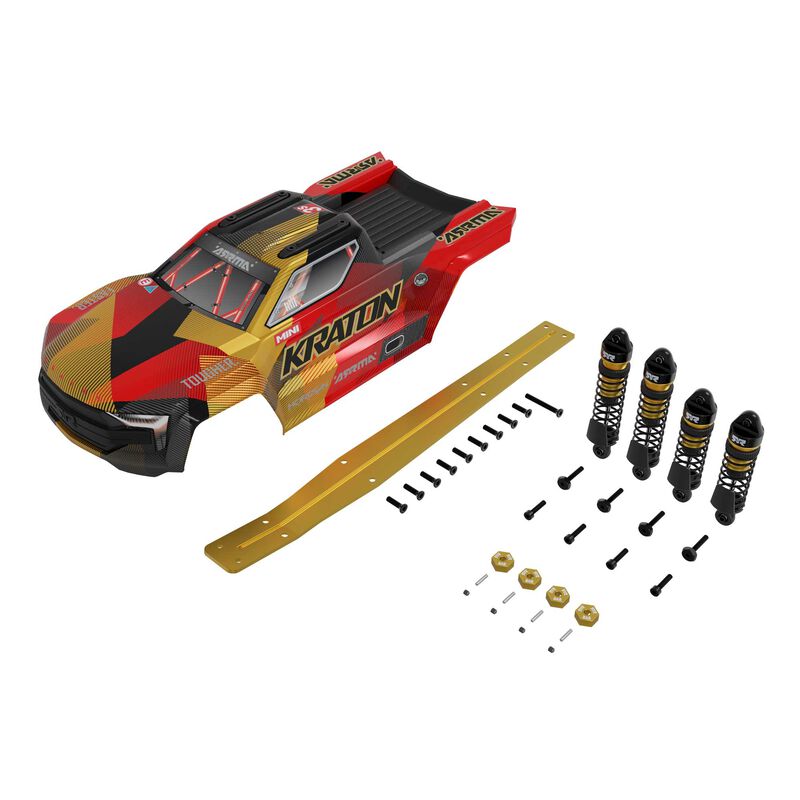 ARRMA MINI KRATON Gold Body & Parts Bundle