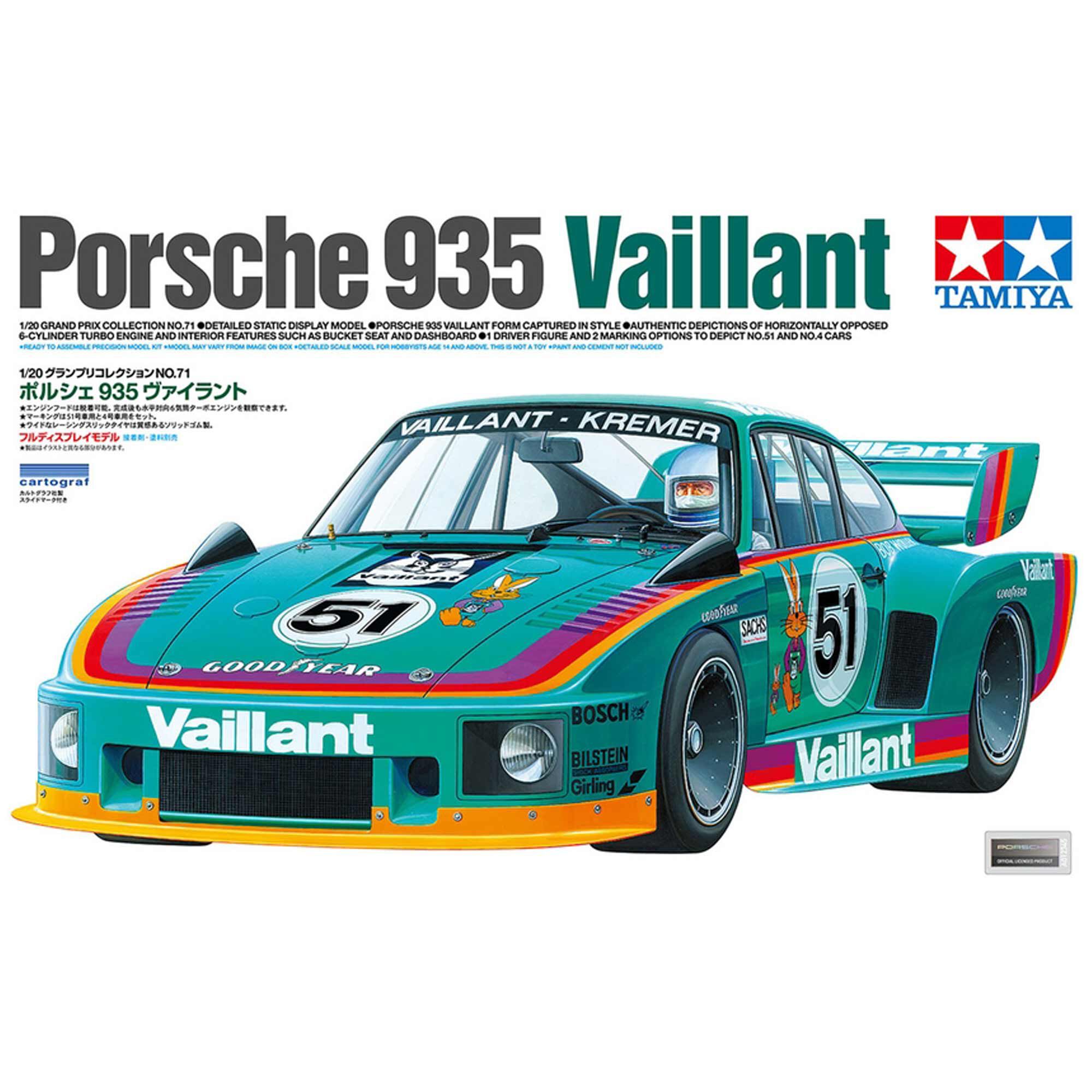 1/20 Porsche 935 Valliant | Horizon Hobby