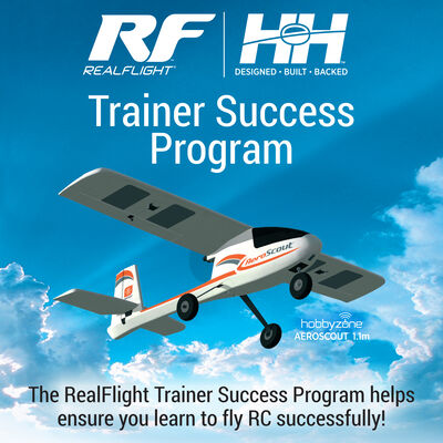 RealFlight Trainer Success Program, AeroScout 1.1m RealFlight Trainer Success Program, AeroScout 1.1m