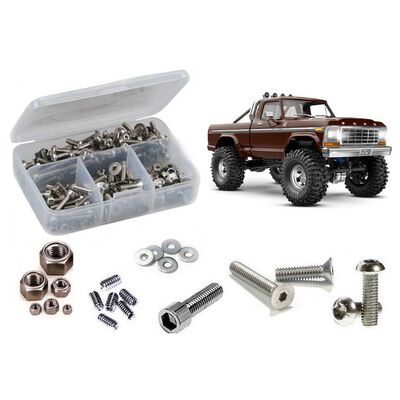 Stainless Steel Screw Kit, 1/18 Traxxas TX4m F150 Ranger XLT Stainless Steel Screw Kit, 1/18 Traxxas TX4m F150 Ranger XLT