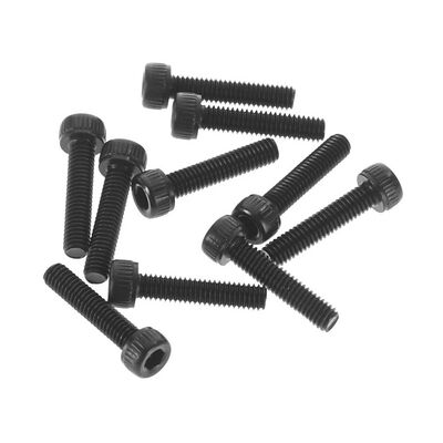 M2.6x12mm Cap Head Screw Black (10) M2.6x12mm Cap Head Screw Black (10)