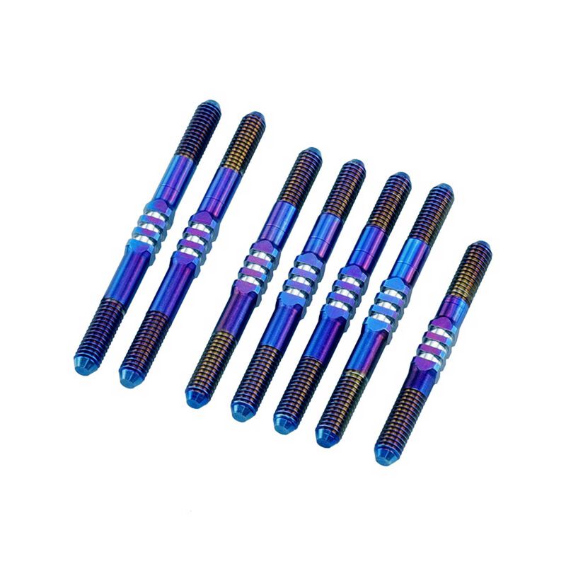 3.5mm Finisher Titanium Turnbuckle Set (7), Blue: Associated B74.2 3.5mm Finisher Titanium Turnbuckle Set (7), Blue: Associated B74.2