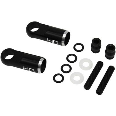 Aluminum Upper Chassis Brace Rod Ends: ARRMA 6S BLX Aluminum Upper Chassis Brace Rod Ends: ARRMA 6S BLX