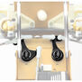 Aluminum Steering Bell-crank Set, Black: RC10