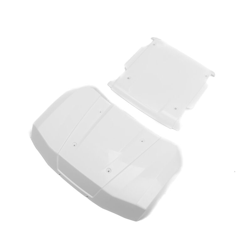 Body Panel, Hood and Roof, White: 5IVE-T 3.0