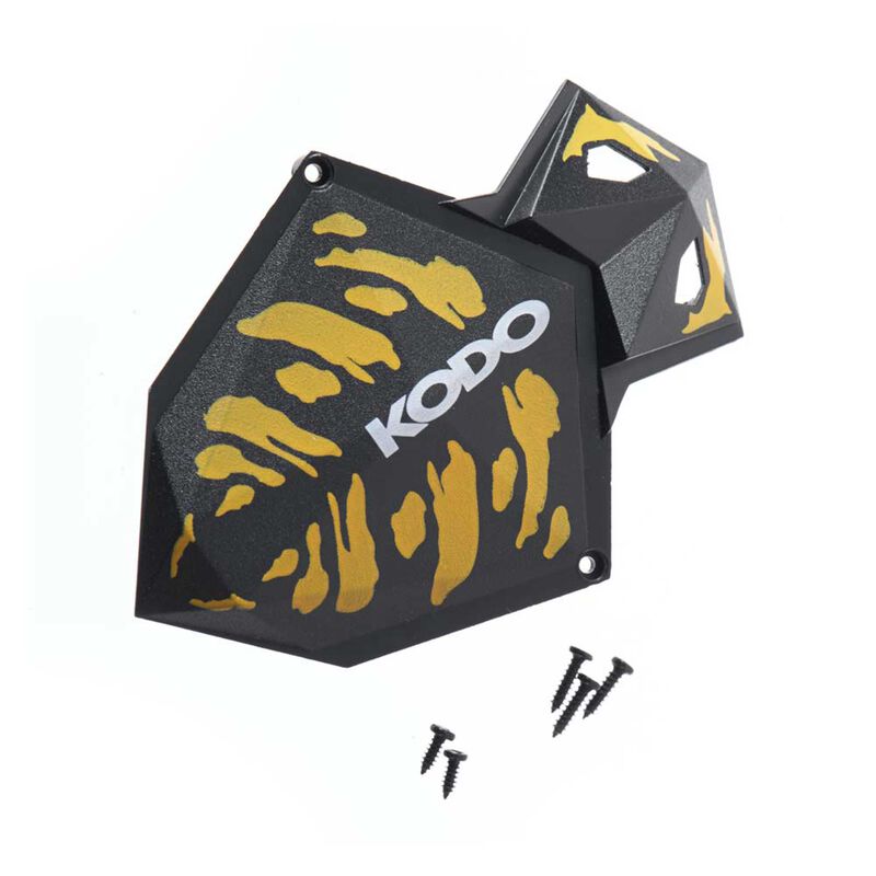 Upper Shell, Black/Yellow: KODO Quadcopter