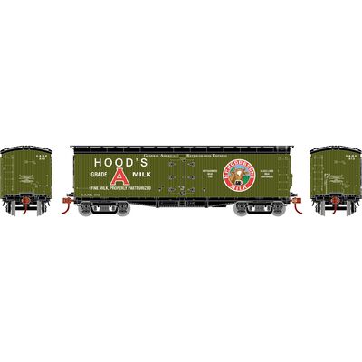 HO ATH 40' Pfaudler Wood Milk Car, GARE 'Hood's' #813 HO ATH 40' Pfaudler Wood Milk Car, GARE 'Hood's' #813