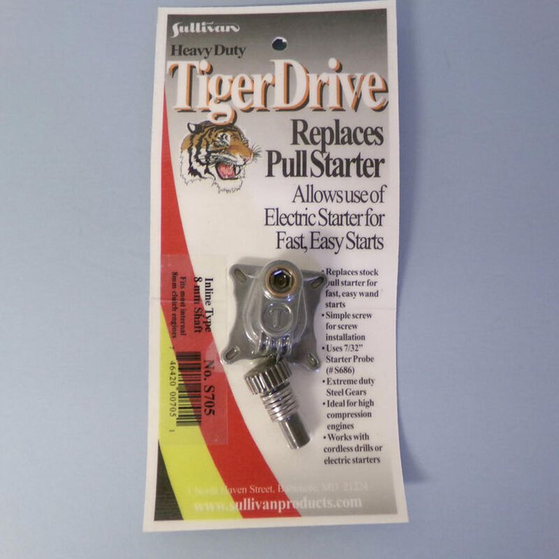 TigerDrive InLine 8mm Shaft