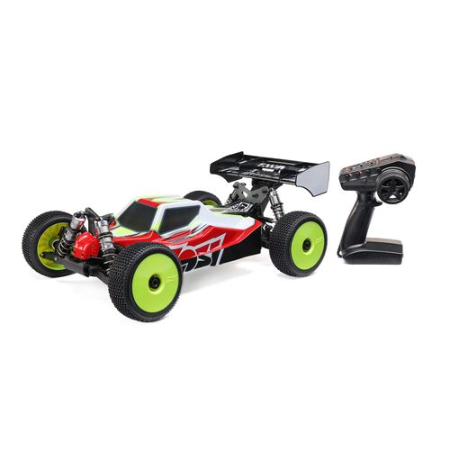 Losi 1/8 8IGHT-XE 4S 4X4 RTR Brushless Race Buggy, Clear