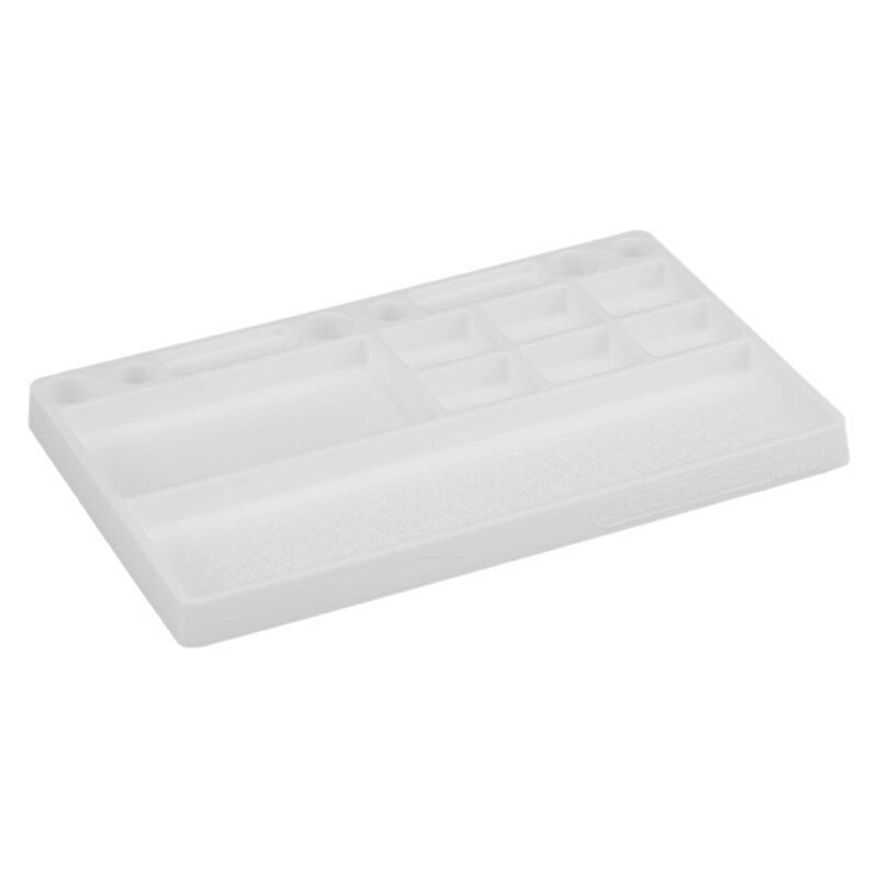 Parts Tray Rubber Material, White