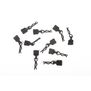 Axial 3mm Body Clip with Tab, Black (10)