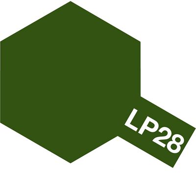 Lacquer Paint, LP-28 Olive Drab 10, mL Lacquer Paint, LP-28 Olive Drab 10, mL