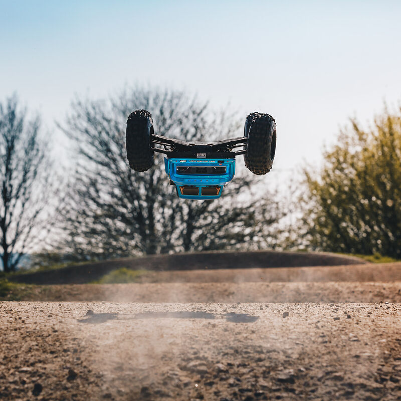 ARRMA 1/8 NOTORIOUS 6S BLX 4WD Classic Stunt Truck RTR, Black | Horizon