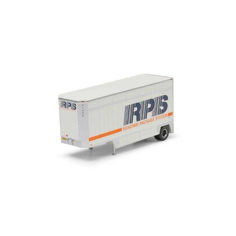 HO ATH 28' Parcel (PUP) Trailer, RPS #41406 HO ATH 28' Parcel (PUP) Trailer, RPS #41406