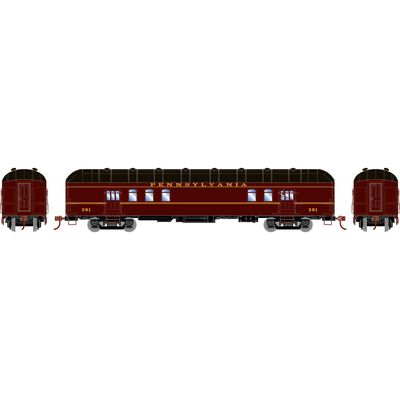 HO RTR Arch Roof Harriman RPO, PRR #391 HO RTR Arch Roof Harriman RPO, PRR #391