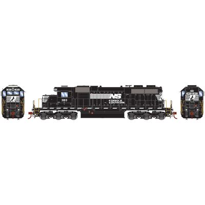 HO EMD SD38 Locomotive with DCC & Sound, NS #3813 HO EMD SD38 Locomotive with DCC & Sound, NS #3813