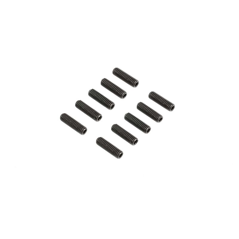 Set Screws M3 x 10mm Cup Point (10)