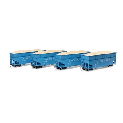 HO 40' Wood Chip Hopper with Load, APA #1201 / 1212 / 1226 / 1249 (4) HO 40' Wood Chip Hopper with Load, APA #1201 / 1212 / 1226 / 1249 (4)