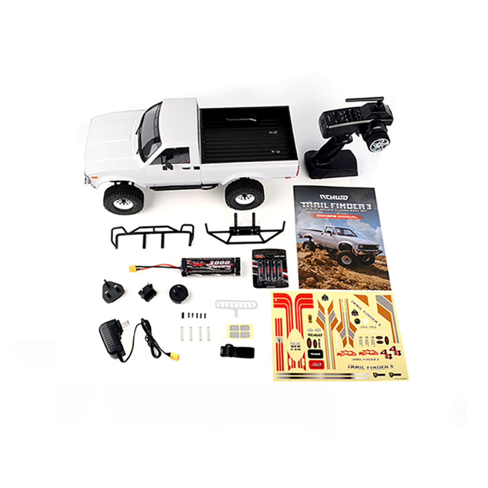 RC4WD 1/10 Trail Finder 3 with Mojave II Body Set RTR | Horizon Hobby
