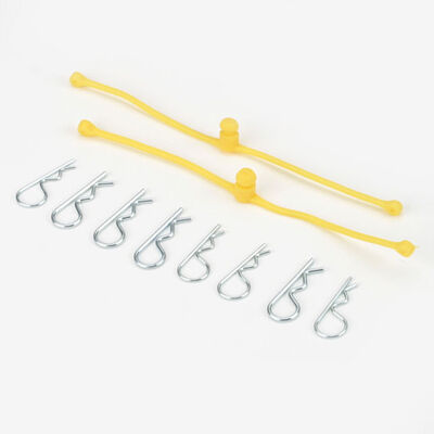 Body Klip Retainers, Yellow (2) Body Klip Retainers, Yellow (2)