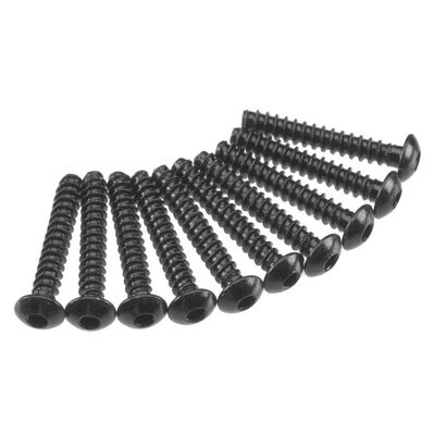 Hex Tap Button Head M3x18mm Black (10) Hex Tap Button Head M3x18mm Black (10)