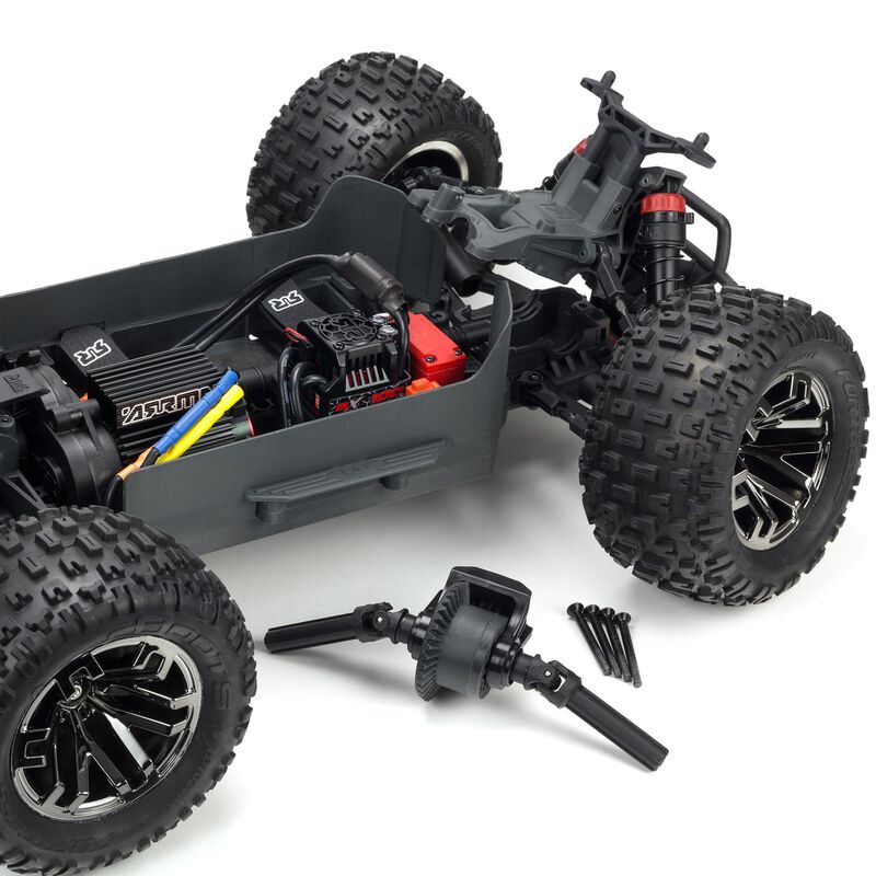 1/10 GRANITE 3S BLX 4WD Brushless Monster Truck with Spektrum RTR, Red/Blue