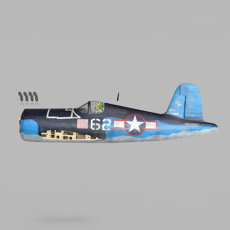 Fuselage: F4U Corsair 30cc