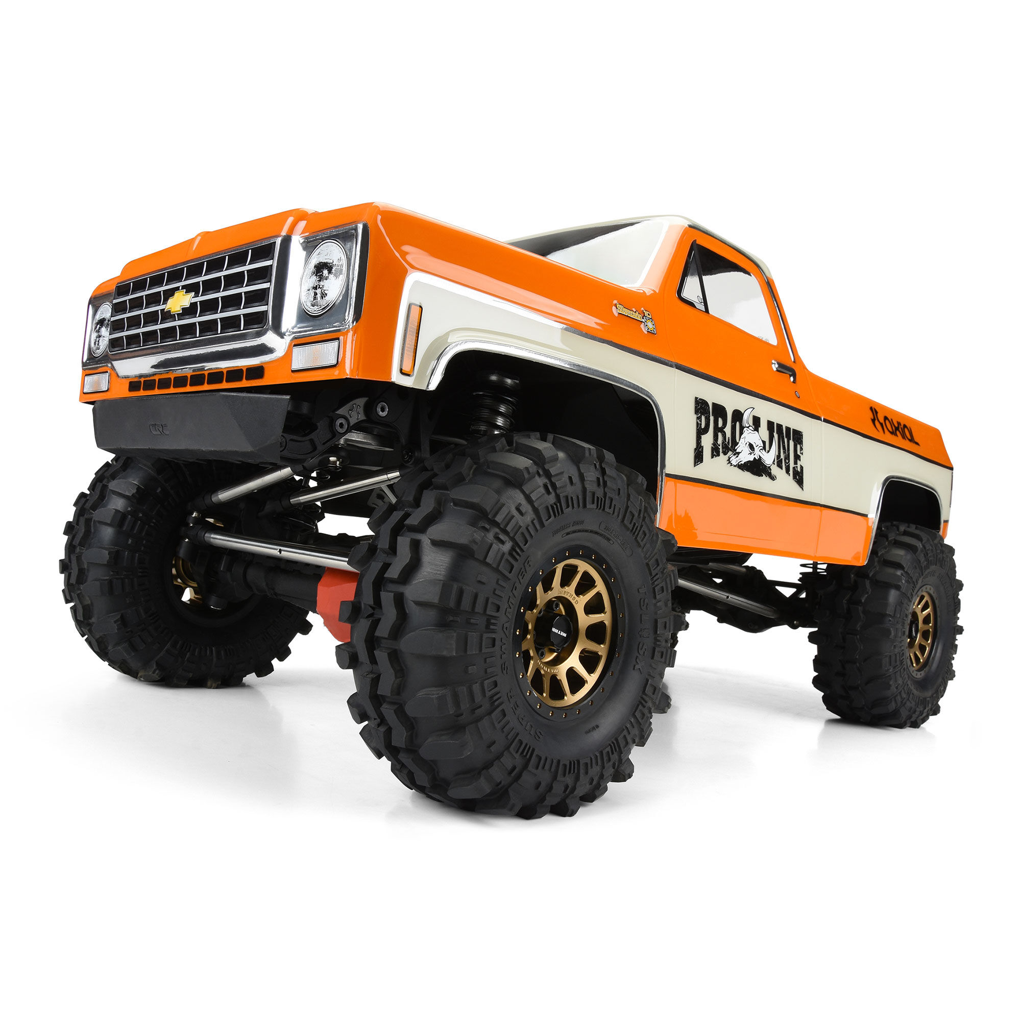 Pro-Line Racing 1/6 1978 Chevy K-10 Clear Body: SCX6 Pro-Line Racing 1/6 1978 Chevy K-10 Clear Body: SCX6