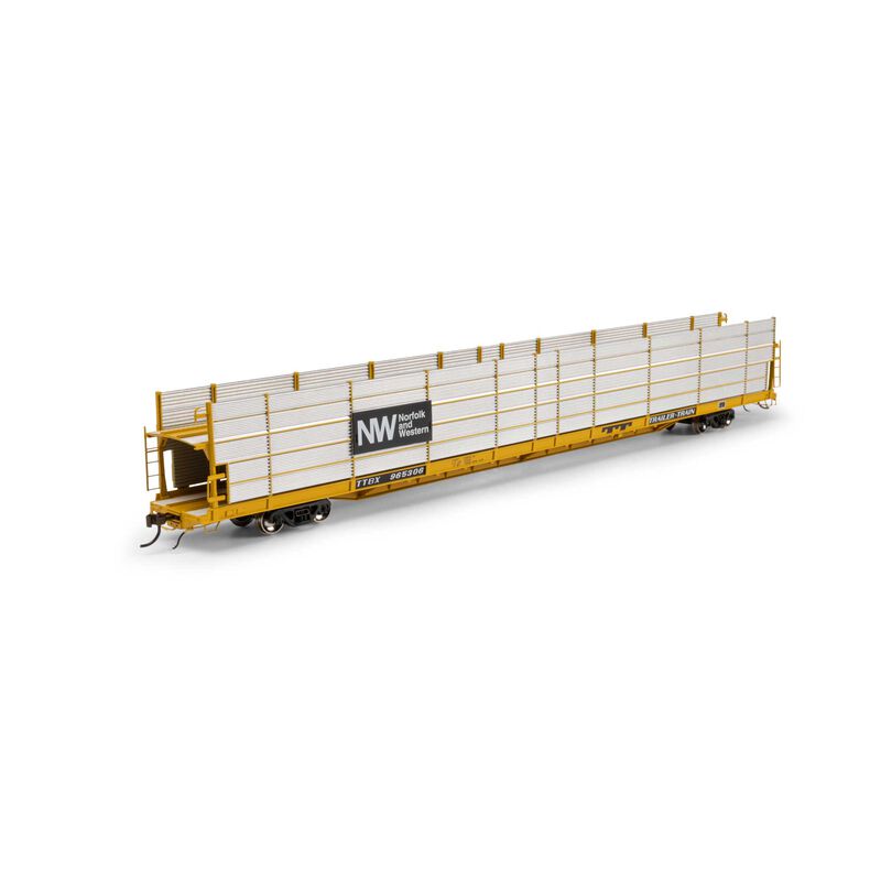 Athearn Genesis HO F89F Bi-Level Auto Rack, Legendary Liveries NW/TTBX #965306
