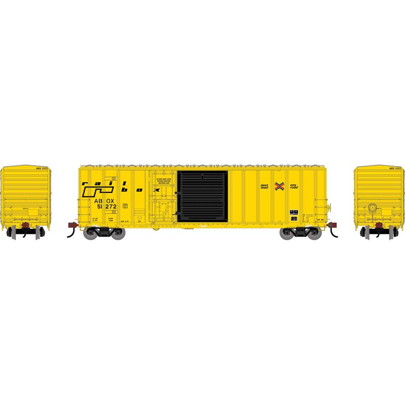 Athearn HO ATH 50' FMC 5277 Combo Door Box Car, ABOX 'Late' #51272