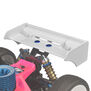 1/8 Buggy Truck Wing, White: F2I