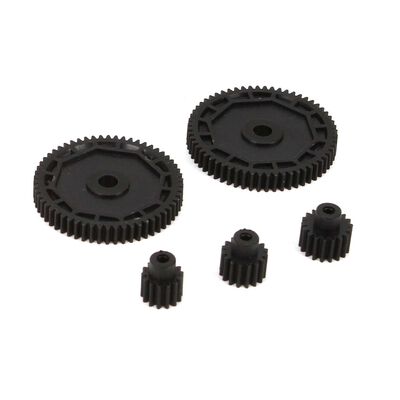 Pinion & Spur Gear Set: 1/18 4WD All Pinion & Spur Gear Set: 1/18 4WD All