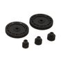 Pinion & Spur Gear Set: 1/18 4WD All