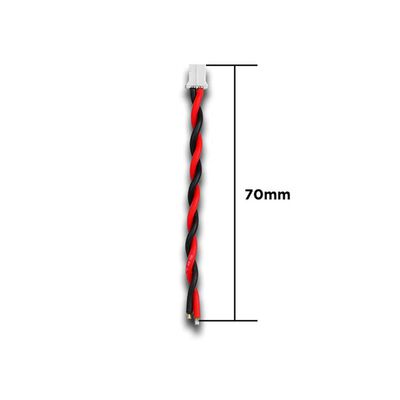 High Quality Female 2-pin JST-PH, 70mm High Quality Female 2-pin JST-PH, 70mm