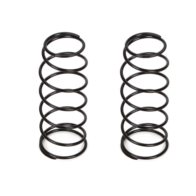 16mm Front Shock Spring, 5.0 Rate, Black (2): 8B 3.0
