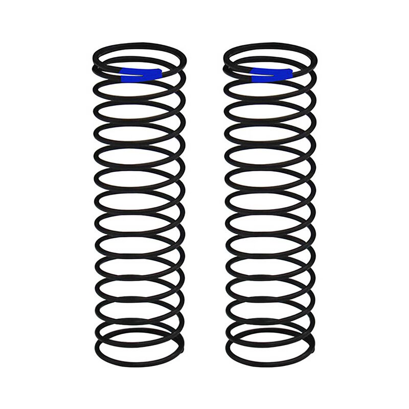 Shock Springs 0.123 Rate, Blue (2): Traxxas TRX4-M