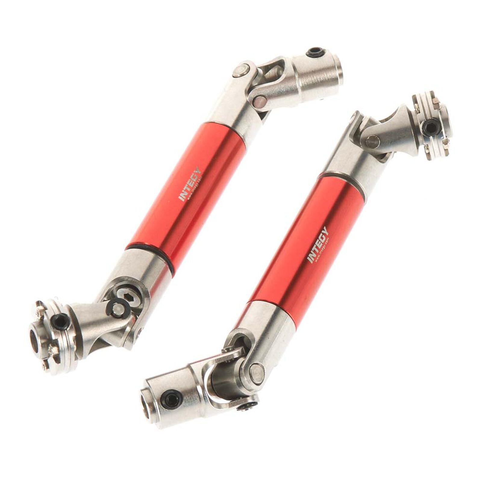Stainless Steel Center Drive Shaft, Red: SCX10