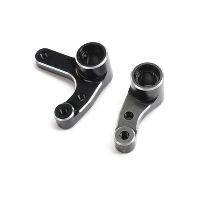 Bell Crank Set, Aluminum, Black: 22S Sprint Bell Crank Set, Aluminum, Black: 22S Sprint