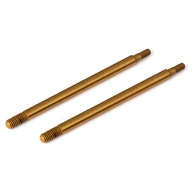 3.5x33.5 mm TiN Shock Shafts, 1/8 Team Associated RC8T3