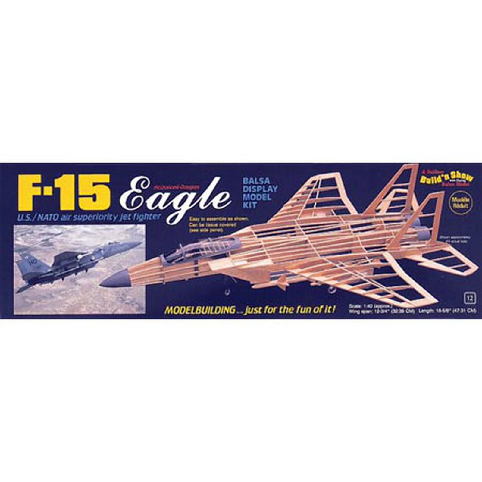 F15 Eagle Kit, 12.5"
