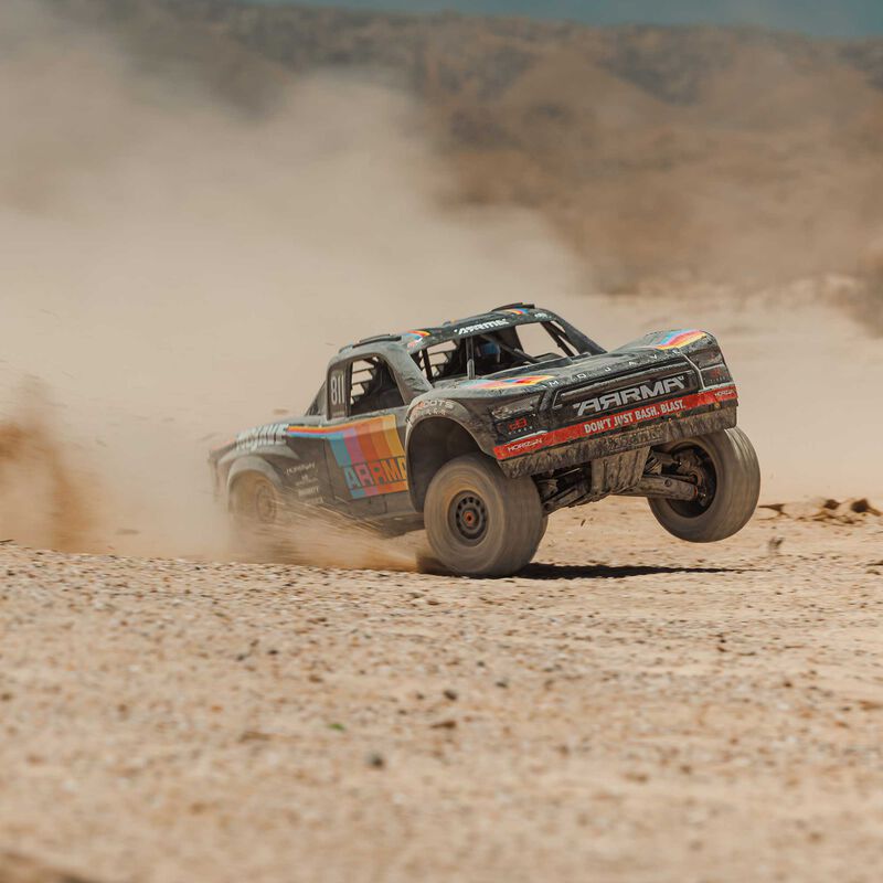ARRMA 1/7 MOJAVE 6S 4X4 RTR Brushless Desert Truck, Blue