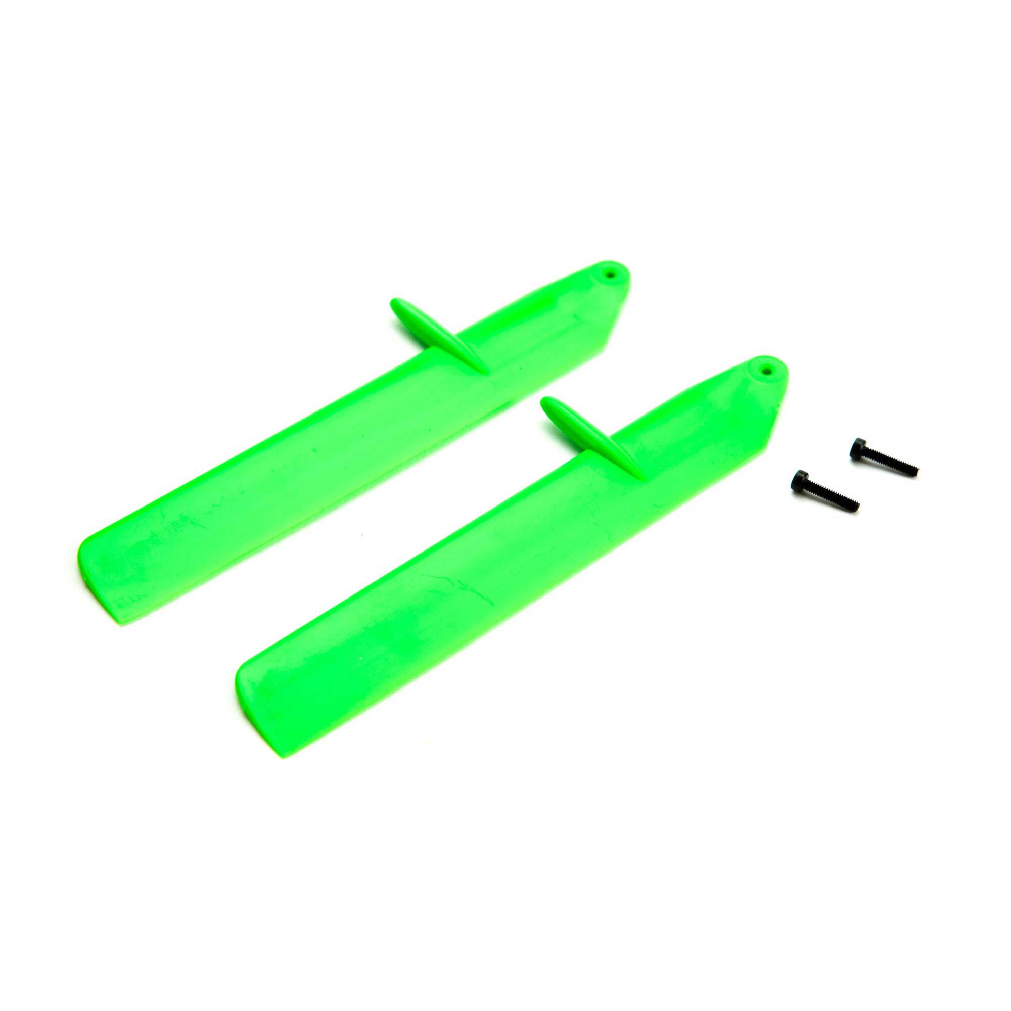 Blade Fast Flight Main Blade Set, Green: mCP X BL | Horizon Hobby